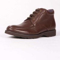 星期六咖啡色软面牛皮男靴SS1WSM710521