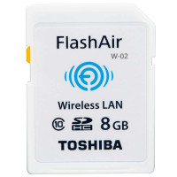 东芝(FlashAir)8G(Class10)SDHC储存卡(Wireles LAN)