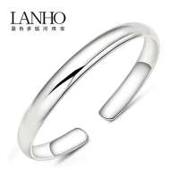 蓝色多瑙河 999千足纯银手镯  简爱  约30g