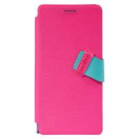 倍思信仰多功能皮套 华为 Ascend P6 玫红色