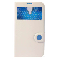 倍思智彩智能休眠皮套I9208 I9200 I9205白/蓝