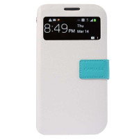 卡登仕臻彩视窗皮套+壳组合套装S4 I9500白