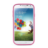 x-doria 莹彩边框保护套三星Galaxy S4 清新粉