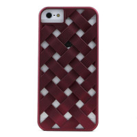 x-doria 艺术编织保护套苹果iPhone5 浪漫紫