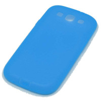T-STAR 三星I9300 磨砂保护套 带防尘塞 (蓝)