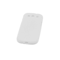 T-STAR 三星I9300 荔枝纹 防滑保护套 (白)