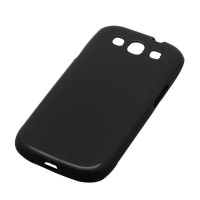 T-STAR 三星I9300 TPU果冻保护套 (黑)