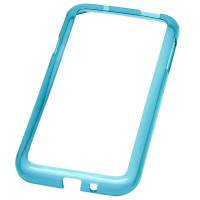 T-STAR 三星I9300 透明框架 保护壳 (浅蓝)