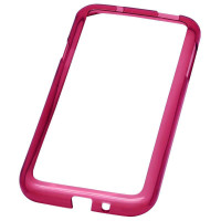 T-STAR 三星I9300 透明框架 保护壳 (枣红)