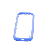 T-STAR 三星I9300 光面框边 保护壳 (深蓝)