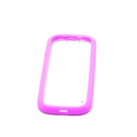 T-STAR 三星I9300 光面框边 保护壳 (玫红)