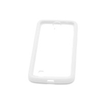 T-STAR 三星I9200 光面框边 保护壳 (白)