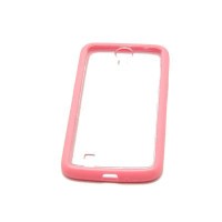 T-STAR 三星I9200 光面框边 保护壳 (大红)