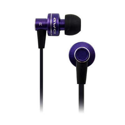 用维(awei) 有线耳机 ES-90vi (紫色)
