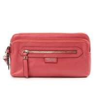 COACH 寇驰 DAISY系列女款牛皮红色手拿包 F49397