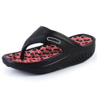 AUSLAND舒适按摩瘦身摇摆人字拖鞋1121