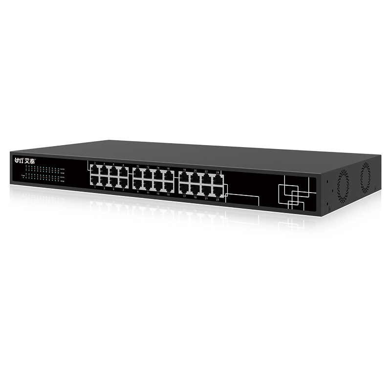 艾泰(UTT)24口全千兆基本型交换机 SG1224