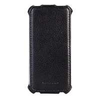 哈密瓜(hamimelon)iPhone5尊尚系列侧翻盖真皮保护套HM8082黑