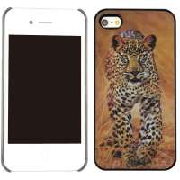 白雀金豹子3D动感手机保护壳iPhone5