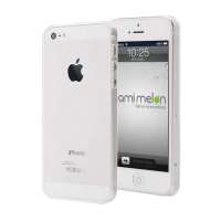 哈密瓜(hamimelon)iPhone5隐者3系列磨砂保护壳HM0476白