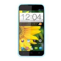 Carryingmate中兴V987磨砂软胶壳(蓝透)