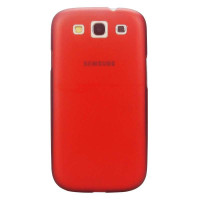 Carryingmate 三星i9300 超薄磨砂硬胶壳(红色)