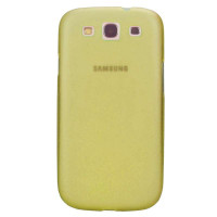 Carryingmate 三星i9300 超薄磨砂硬胶壳(黄色)