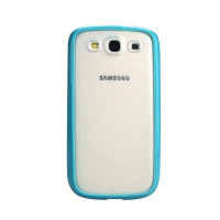 Carryingmate 三星i9300 双色TPU+PC手机壳(青兰)