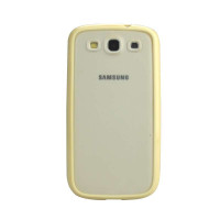 Carryingmate 三星i9300 双色TPU+PC手机壳(黄色)