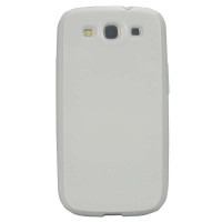 Carryingmate 三星i9300糖果实色软胶壳(白色)