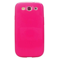 Carryingmate 三星i9300糖果实色软胶壳(玫红)