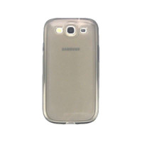 Carryingmate 三星i9300糖果透色磨砂软胶壳(灰透)