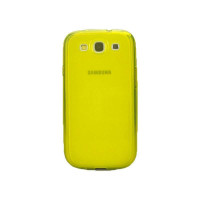 Carryingmate 三星i9300糖果透色磨砂软胶壳(荧光绿)