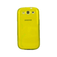 Carryingmate 三星i9300 全透软胶手机壳(黄透)