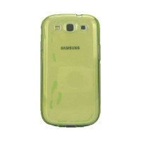 Carryingmate 三星i9300 全透软胶手机壳(荧光绿)
