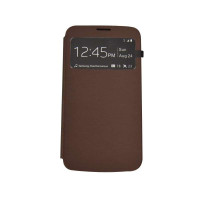 carryingmate三星I9200智能翻盖保护套(咖啡)