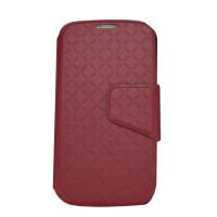 carryingmate 三星i9300格子纹保护套(浅紫）