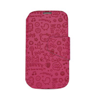 carryingmate 三星i9300小魔女保护套(玫红)
