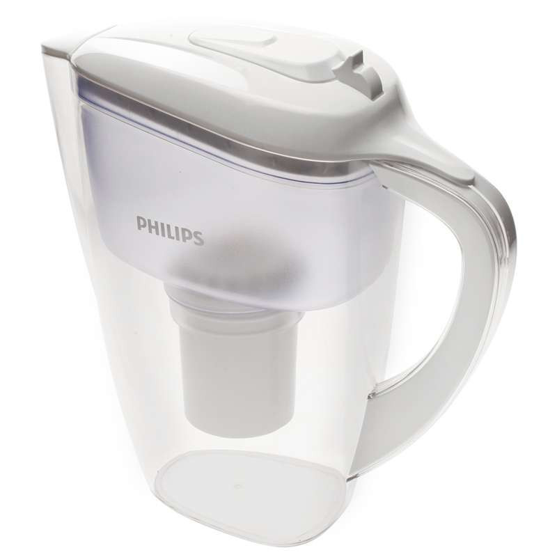 飞利浦 Philips 净水器 净水壶 WP2806 自配一芯 白色4升