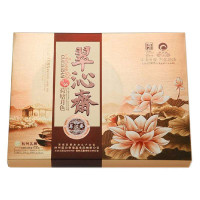 翠沁斋广式月饼礼盒装 荷塘月色 600g/盒   礼盒装