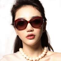 Inmix女款欧美复古太阳镜 1050 红色