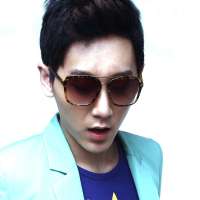 Inmix男款偏光太阳镜驾驶镜 1100 琥珀色