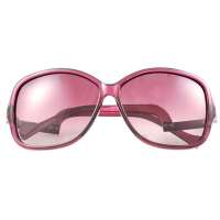 音米女款时尚明星款大框太阳镜 1108  紫色