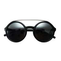 音米女款潮人明星款复古太阳眼镜  1181 磨砂黑