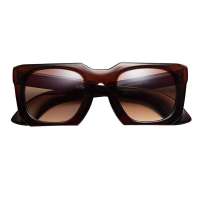 音米女明星款时尚防紫外线太阳镜 1187  棕色