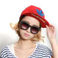 音米女款时尚防紫外线蛤蟆镜 1188  磨砂黑