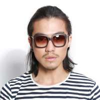 Inmix音米时尚大框太阳镜女 1190 棕色