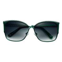 音米女款偏光太阳镜司机镜驾驶镜 1193  绿色