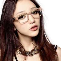 音米时尚抗疲劳防辐射电脑护目镜 2042 香槟色