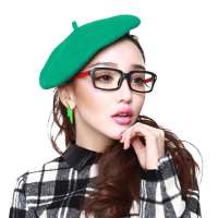 音米时尚抗疲劳防辐射眼镜电脑镜  2044 黑框红腿